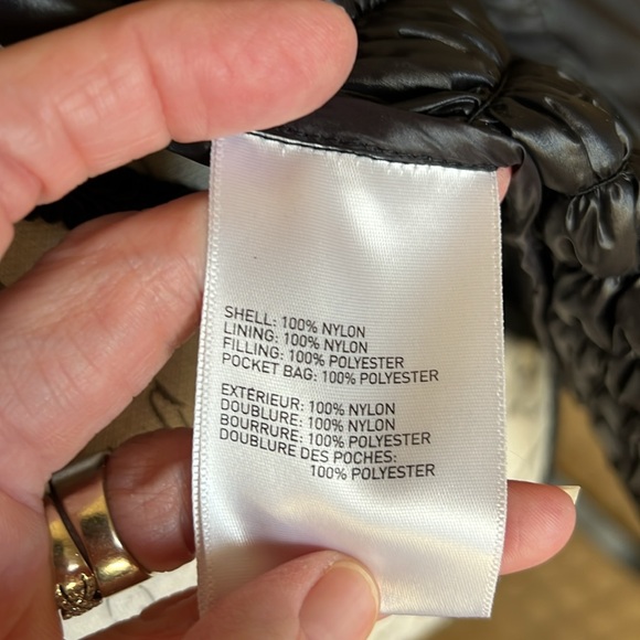 Laundry by Shelli Segal Black Puffer Jacket - Picture 5 of 8